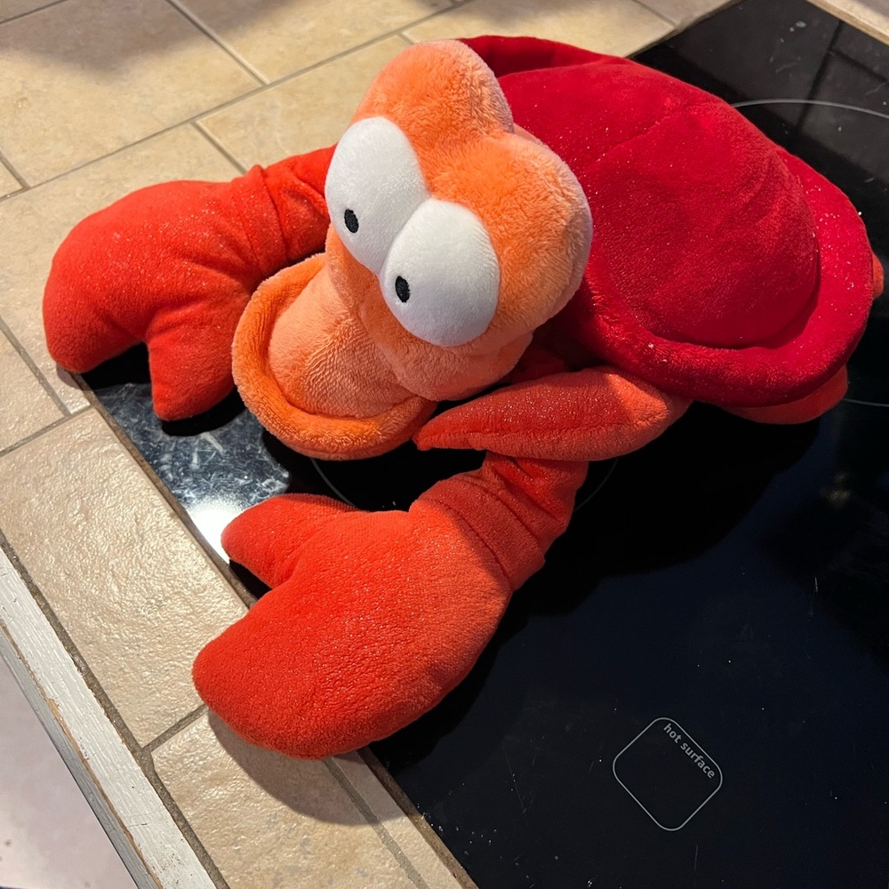 Sebastian little mermaid sparkly crab